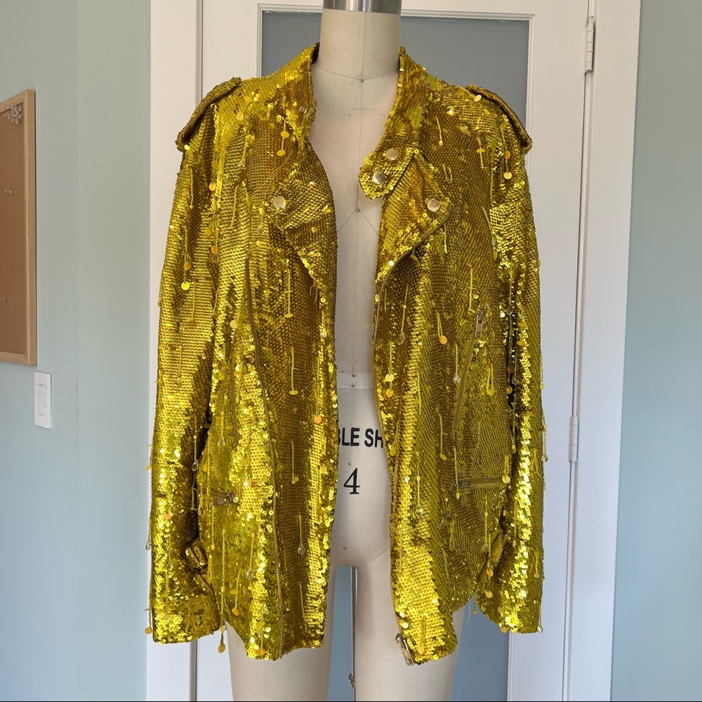 Ashish Golden Shower Sequin Jacket